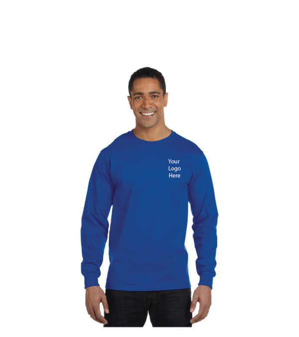 Gildan Adult 5.5 oz., 50/50 Long-Sleeve T-Shirt (G840)